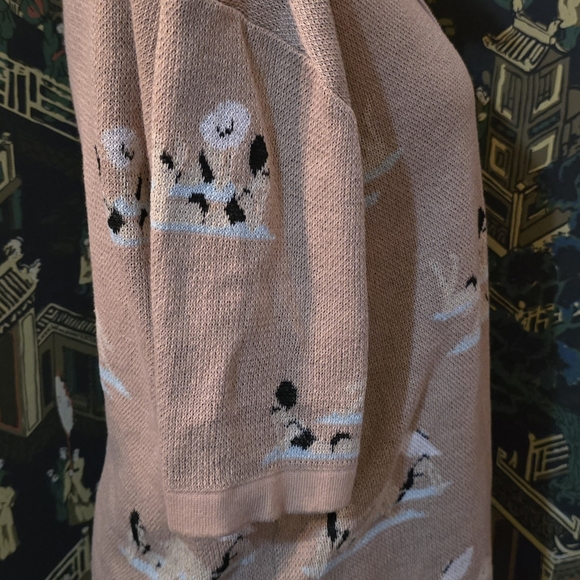 Lost In Paradise Free Planet Polyester Casual Button Down Sweater XL - Picture 5 of 8